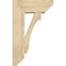 Ekena Millwork Imperial Slat Rough Sawn Bracket w/ Offset Brace, Douglas Fir, 8"W x 20"D x 32"H BKT0806X20X32IMP06RDF - alternate 2